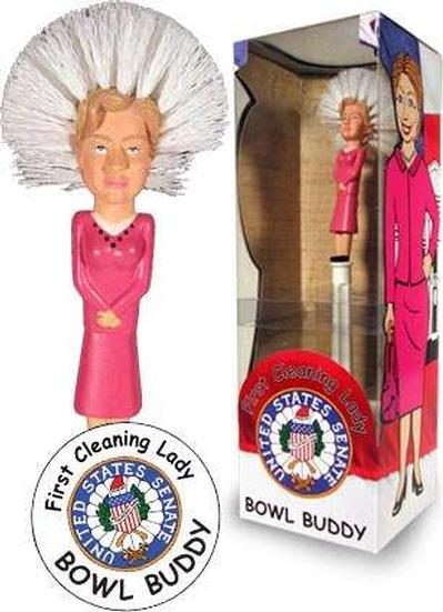 Click to get Hillary Clinton Toilet Brush