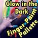 Glow in the dark  Finger Paint