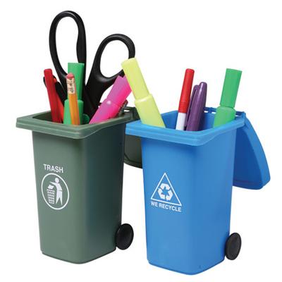 Click to get Mini Trash and Recycle Can Set