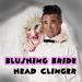 Blushing Bride Head Clinger