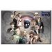 Doctor Who Magnet: Collage of all Doctors, Gray