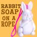 Rabbit Soap on a Rope